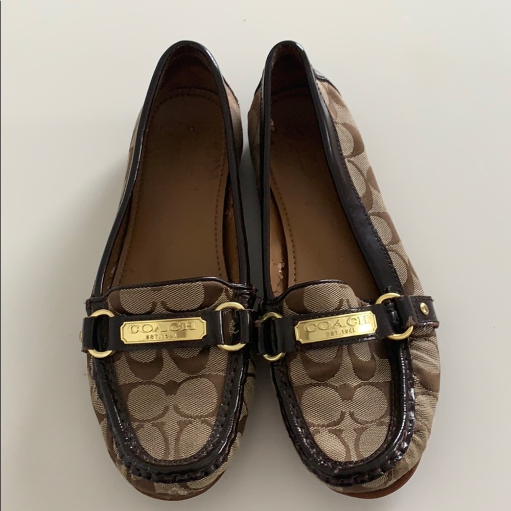 Coach loafers size 9